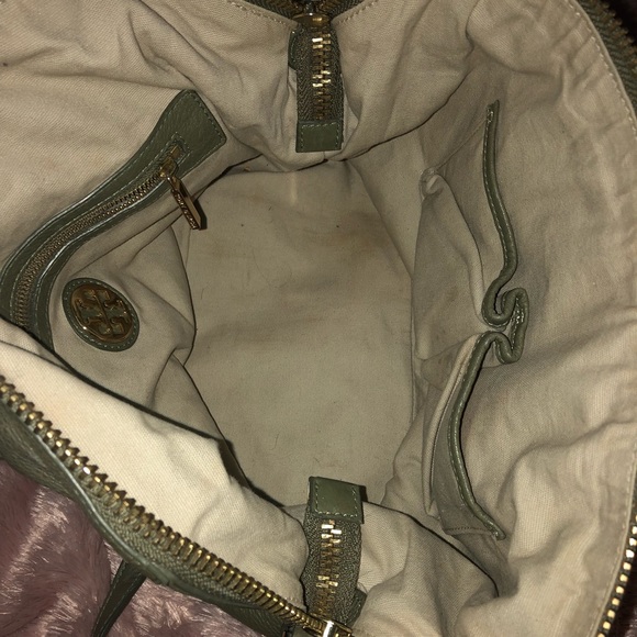 What Tory Burch Burch Clara Satchel-Green